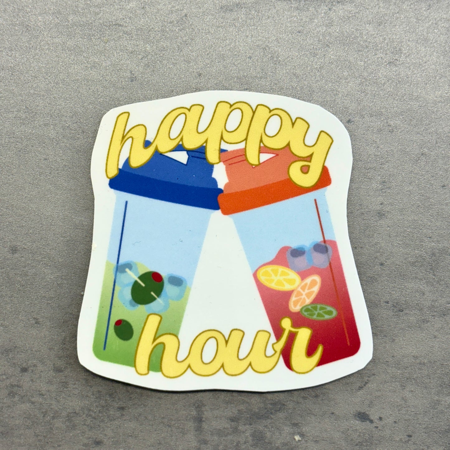 Happy Hour Sticker