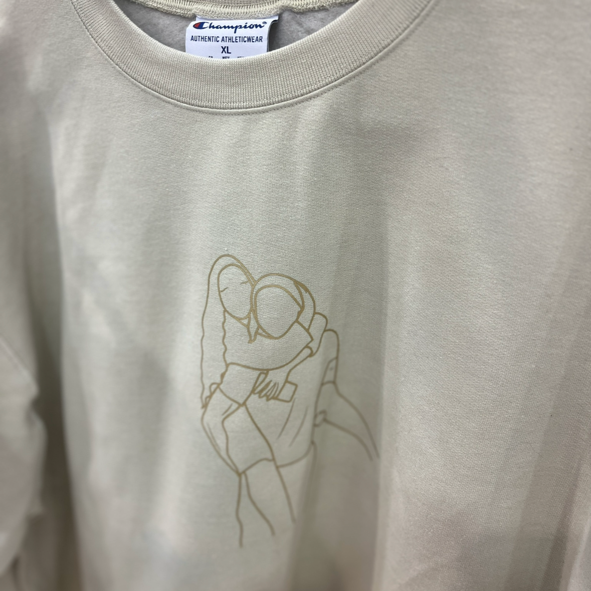 Custom Couples Lineart Crewneck