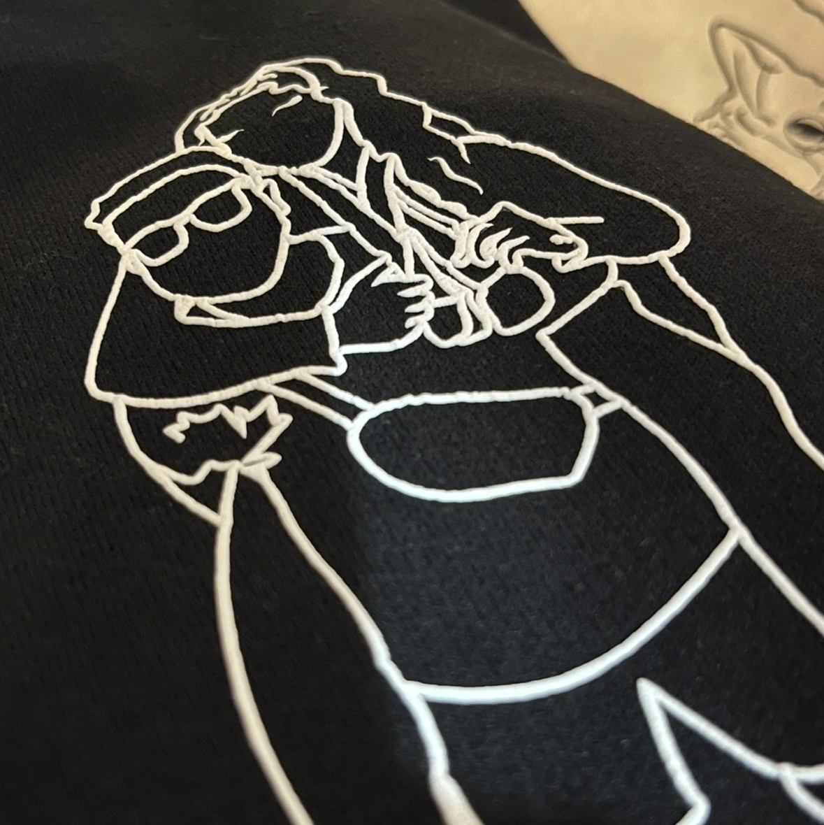 Custom Couples Lineart Crewneck