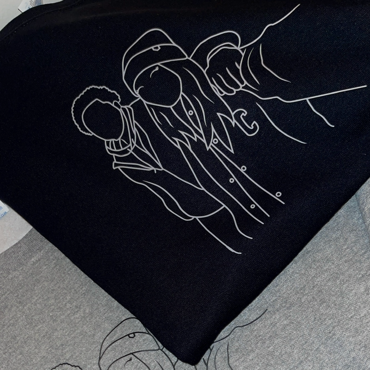 Custom Couples Lineart Crewneck