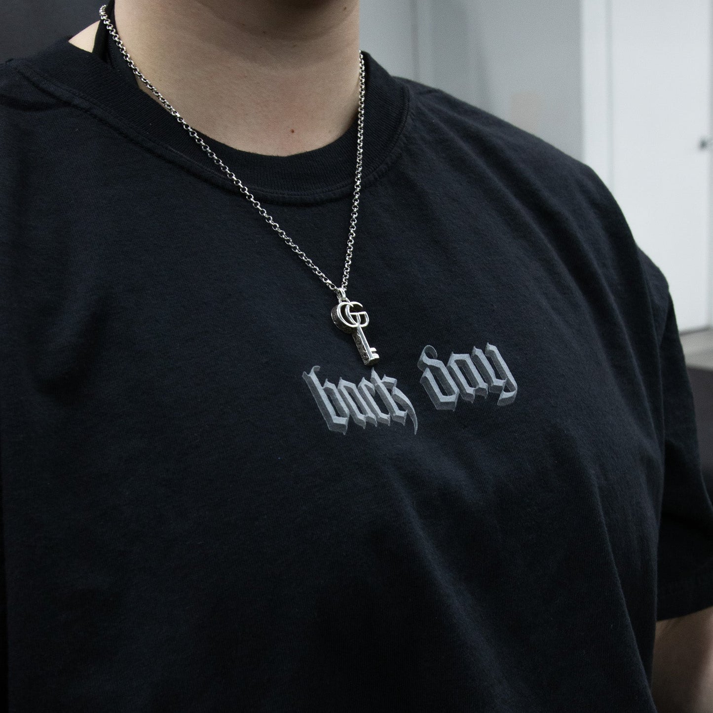 back day close up model
