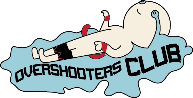 Overshooters Club Sticker
