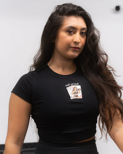Built, not Dealt Crop Top