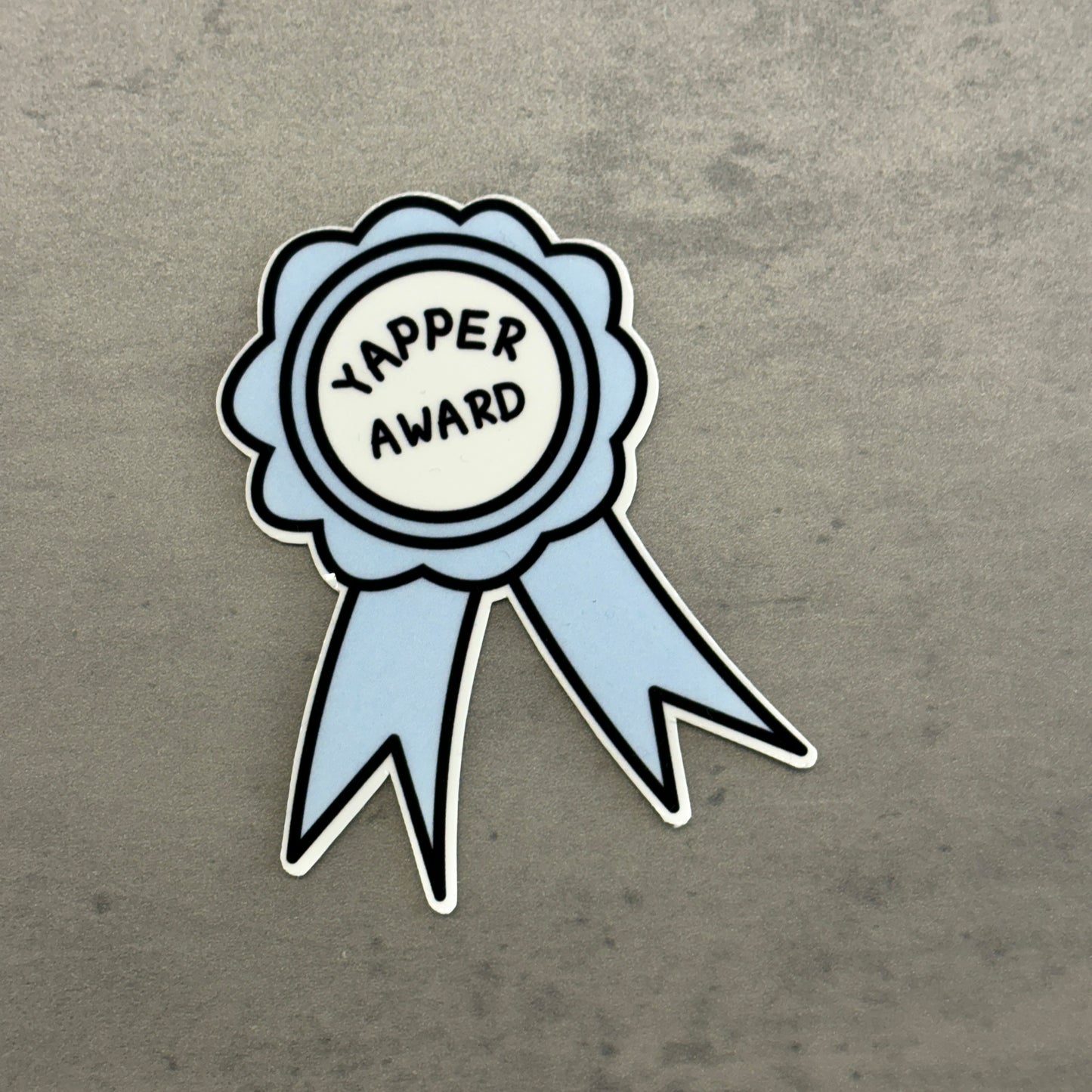 Yapper Award Sticker