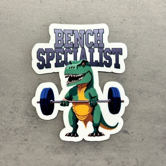 Bench Specialist Sticker