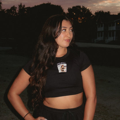 Built, not Dealt Crop Top