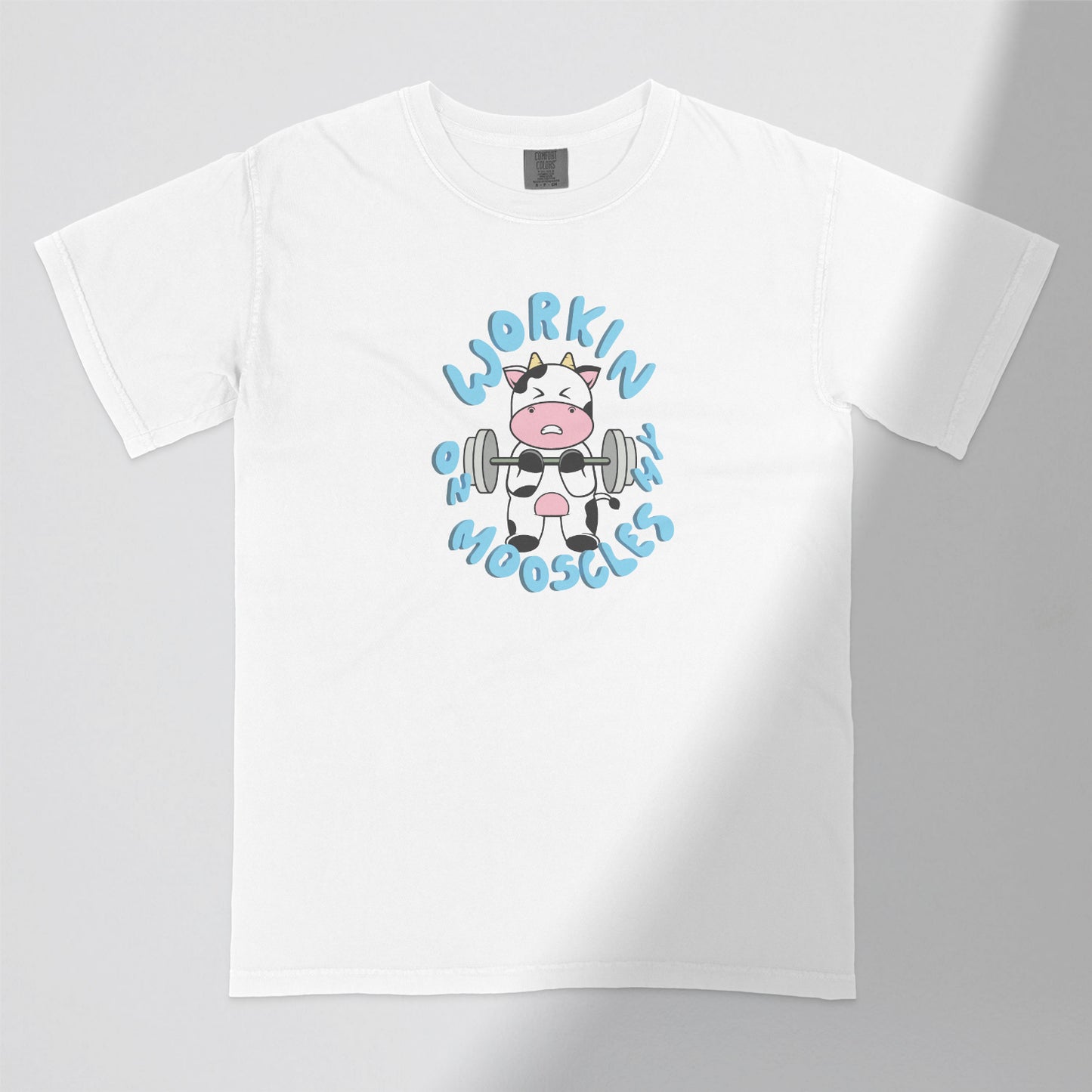 Working on my Mooscles Shirt
